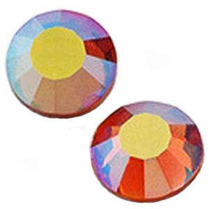 Swarovski 1440 шт. SS20 Topaz AB (203 AB) 2038 HotFix Flat Backs